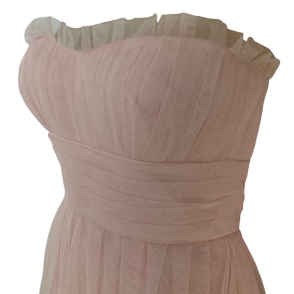 Vera Wang Bridesmaid Tulle Mini-Dress - Picture 2 of 10